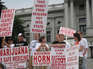 pennsylvania medical marijuana protest
